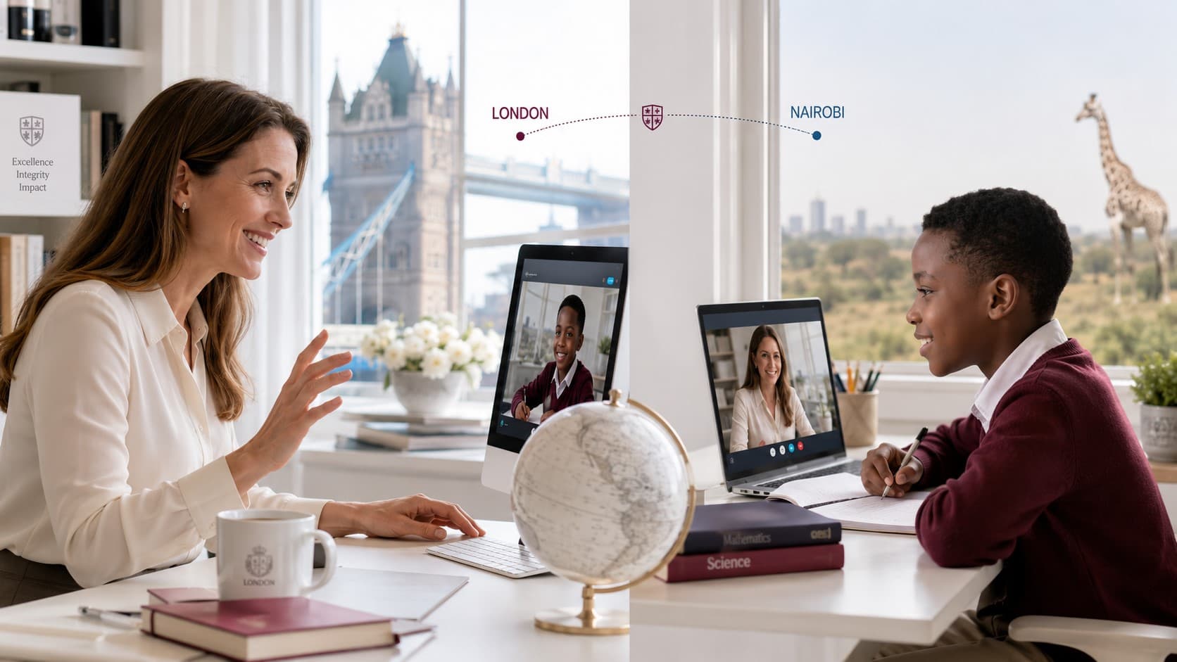 Premium online international tutoring